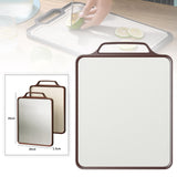 Maxbell Stainless Steel Cutting Board Non Slip Double Sided for Bread Kitchen Cheese Stainless Steel