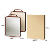 Maxbell Stainless Steel Cutting Board Non Slip Double Sided for Bread Kitchen Cheese Stainless Steel