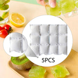 Maxbell Dry Ice Packs Freezer Non Stick Flexible Cold Packs for Beach Coolers Hiking S