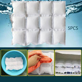 Maxbell Dry Ice Packs Freezer Non Stick Flexible Cold Packs for Beach Coolers Hiking S