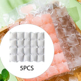 Maxbell Dry Ice Packs Freezer Non Stick Flexible Cold Packs for Beach Coolers Hiking L