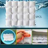 Maxbell Dry Ice Packs Freezer Non Stick Flexible Cold Packs for Beach Coolers Hiking L