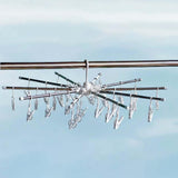 Maxbell Clothes Drying Rack Folding with 30 Clips for Underwear Scarf Indoor Outdoor
