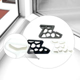 Maxbell Casement Window Stopper Multipurpose for Windows with Track Lock Easy to Use Gray