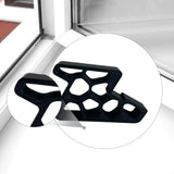 Maxbell Casement Window Stopper Multipurpose for Windows with Track Lock Easy to Use Black