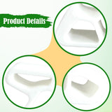 Maxbell Casement Window Stopper Multipurpose for Windows with Track Lock Easy to Use White