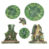 Maxbell Dinosaur Cupcake Stand Dessert Rack Party Fruits Kids Three Tier Cake Holder