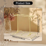 Maxbell Drink Glass Rack Freestanding Table Top Metal for Home Cabinets Dining Table