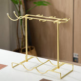 Maxbell Drink Glass Rack Freestanding Table Top Metal for Home Cabinets Dining Table
