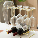 Maxbell Drink Glass Rack Freestanding Table Top Metal for Home Cabinets Dining Table