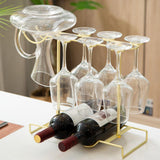 Maxbell Drink Glass Rack Freestanding Table Top Metal for Home Cabinets Dining Table