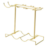 Maxbell Drink Glass Rack Freestanding Table Top Metal for Home Cabinets Dining Table