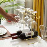 Maxbell Drink Glass Rack Freestanding Table Top Metal for Home Cabinets Dining Table