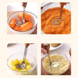 Maxbell Mini Potato Masher Small Kitchen Accessories for Potatoes Bananas Vegetables