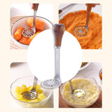 Maxbell Mini Potato Masher Small Kitchen Accessories for Potatoes Bananas Vegetables