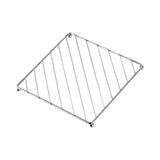 Maxbell Iron Trivet Meat Rack Square Metal Mat for Pots and Pan for Kitchen Pans Bar A