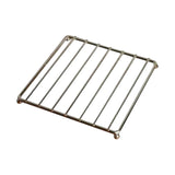 Maxbell Iron Trivet Meat Rack Square Metal Mat for Pots and Pan for Kitchen Pans Bar B
