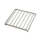 Maxbell Iron Trivet Meat Rack Square Metal Mat for Pots and Pan for Kitchen Pans Bar B