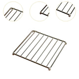 Maxbell Iron Trivet Meat Rack Square Metal Mat for Pots and Pan for Kitchen Pans Bar B
