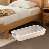 Maxbell Under Bed Storage Sturdy Heavy Duty Easy Pull Out Underbed Storage Container 61cmx40cmx11cm