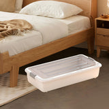 Maxbell Under Bed Storage Sturdy Heavy Duty Easy Pull Out Underbed Storage Container 61cmx40cmx13cm