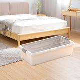 Maxbell Under Bed Storage Sturdy Heavy Duty Easy Pull Out Underbed Storage Container 61cmx40cmx18cm