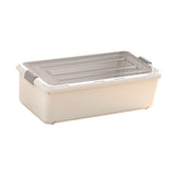 Maxbell Under Bed Storage Sturdy Heavy Duty Easy Pull Out Underbed Storage Container 61cmx40cmx21cm