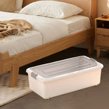 Maxbell Under Bed Storage Sturdy Heavy Duty Easy Pull Out Underbed Storage Container 61cmx40cmx21cm