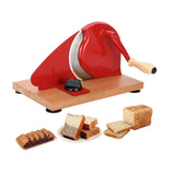 Maxbell Manual Bread Slicer Bread Cutting Machine Serrated Blade Design Bread Cutter