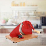 Maxbell Manual Bread Slicer Bread Cutting Machine Serrated Blade Design Bread Cutter