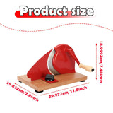 Maxbell Manual Bread Slicer Bread Cutting Machine Serrated Blade Design Bread Cutter