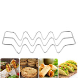 Maxbell Taco Holder Stand Pancake Stand Easy to Clean Stylish for Hotel Party Buffet
