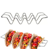 Maxbell Taco Holder Stand Pancake Stand Easy to Clean Stylish for Hotel Party Buffet