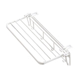 Maxbell Clothes Drying Rack for Balcony Railing Windowsill for Hotel Garage Bathroom 35cm