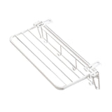 Maxbell Clothes Drying Rack for Balcony Railing Windowsill for Hotel Garage Bathroom 35cm