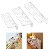 Maxbell Clothes Drying Rack for Balcony Railing Windowsill for Hotel Garage Bathroom 35cm