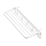 Maxbell Clothes Drying Rack for Balcony Railing Windowsill for Hotel Garage Bathroom 45cm