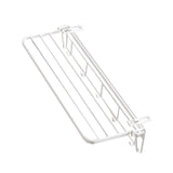 Maxbell Clothes Drying Rack for Balcony Railing Windowsill for Hotel Garage Bathroom 45cm