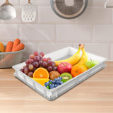 Maxbell Pizza Dough Proofing Box Dough Storage Container for Home Restaurant Kitchen 7.5cm Height