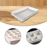 Maxbell Pizza Dough Proofing Box Dough Storage Container for Home Restaurant Kitchen 7.5cm Height