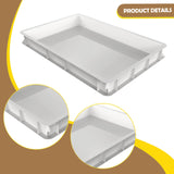 Maxbell Pizza Dough Proofing Box Dough Storage Container for Home Restaurant Kitchen 7.5cm Height
