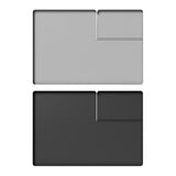 Maxbell Washing Machine Cover Protector Pad AntiSlip Reusable for Dryer Laundry Home Grey