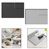 Maxbell Washing Machine Cover Protector Pad AntiSlip Reusable for Dryer Laundry Home Grey