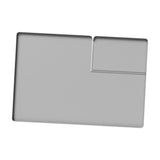 Maxbell Washing Machine Cover Protector Pad AntiSlip Reusable for Dryer Laundry Home Grey