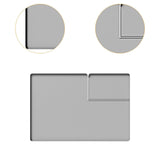 Maxbell Washing Machine Cover Protector Pad AntiSlip Reusable for Dryer Laundry Home Grey
