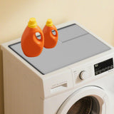 Maxbell Washing Machine Cover Protector Pad AntiSlip Reusable for Dryer Laundry Home Grey