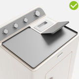 Maxbell Washing Machine Cover Protector Pad AntiSlip Reusable for Dryer Laundry Home Grey