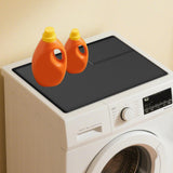Maxbell Washing Machine Cover Protector Pad AntiSlip Reusable for Dryer Laundry Home Black