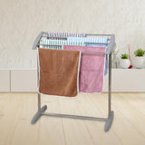 Maxbell Clothes Drying Rack Sturdy Versatile Garment Rack for Dorm Hotel Living Room Gray