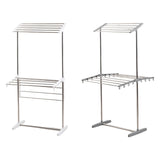 Maxbell Clothes Drying Rack , Hanging Laundry Drying Rack for Dorm Household Balcony Grey